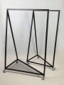 Wieszak na kółkach z półką  stojak na ubrania ITE SHELF  (5).jpg