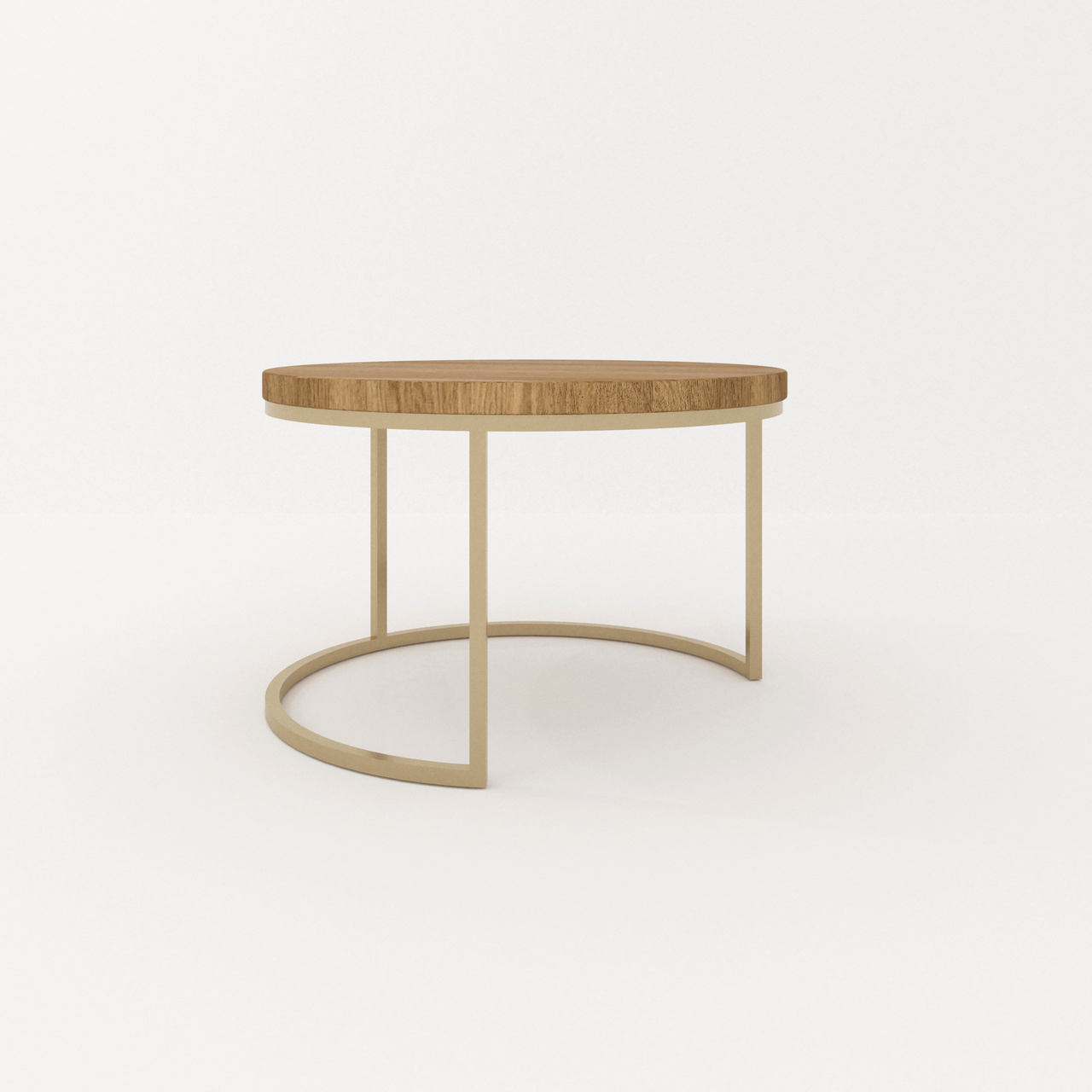 Stolik kawowy z serii Trio Set INDUSTRIAL