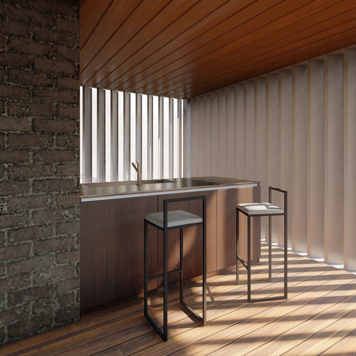 Hoker Industrialny LUMEIRA